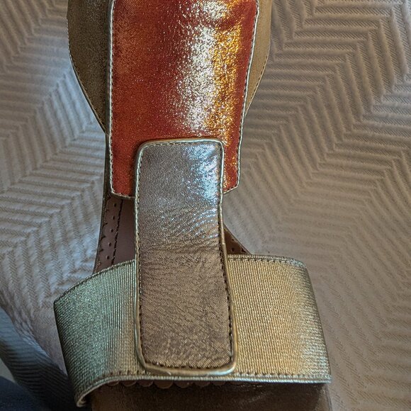 Jean-Michel Cazabat Octavia Metallic Patchwork Heels Size 7.5 Stiletto Sandals - Picture 12 of 12